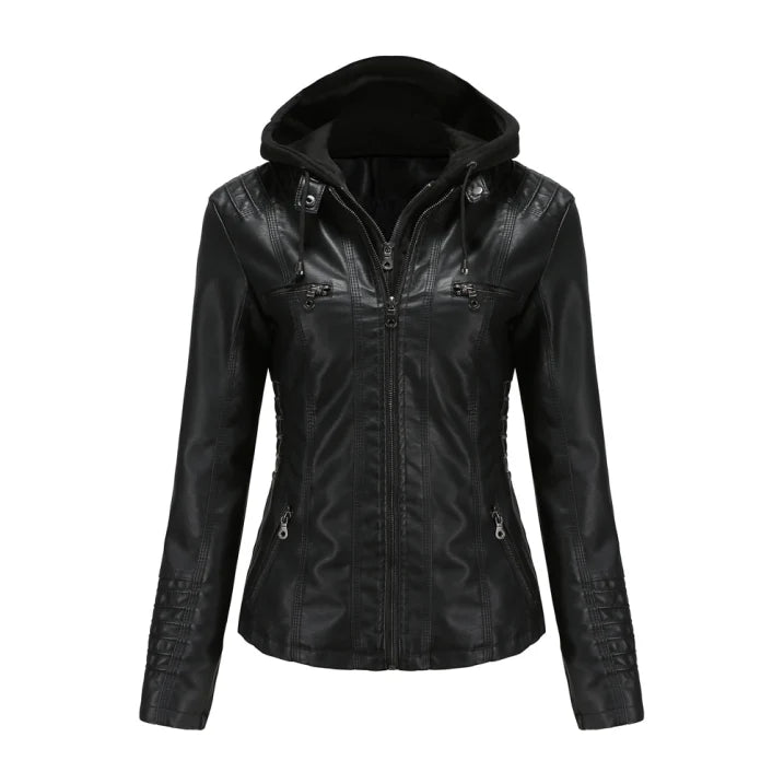 Bikerjacke Damen Mit Kapuze | für Alltag und Freizeit