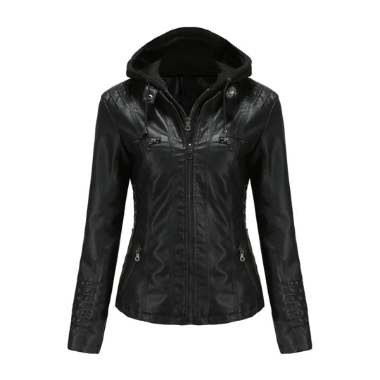 Bikerjacke Damen Mit Kapuze | für Alltag und Freizeit