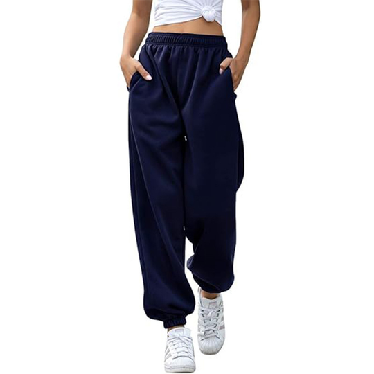 Jogginghosen Damen Baggy | Weite Hose Mit Bündchen