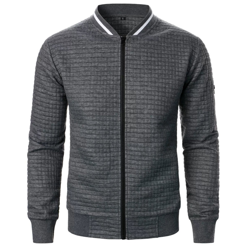 Herren Cardigan Pullover Mit Reißverschluss | Komfort Fit