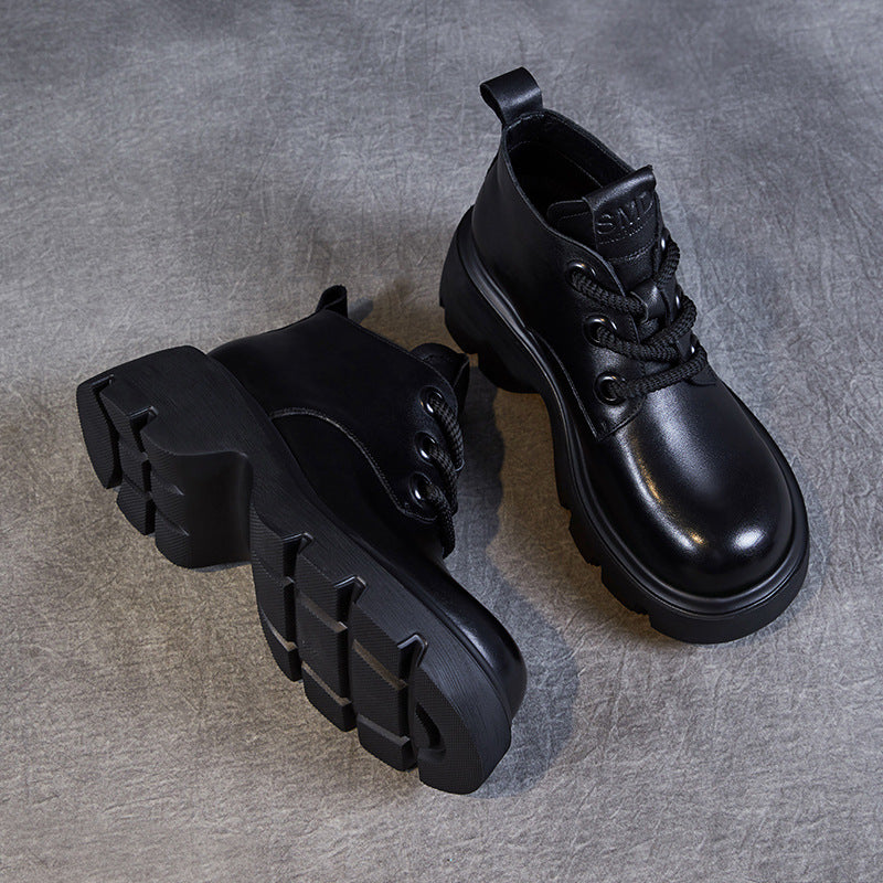 Damen Dirndl Schuhe | Knöchelstiefel Mit Schnürung