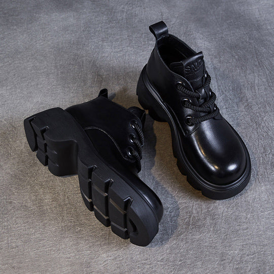 Damen Dirndl Schuhe | Knöchelstiefel Mit Schnürung