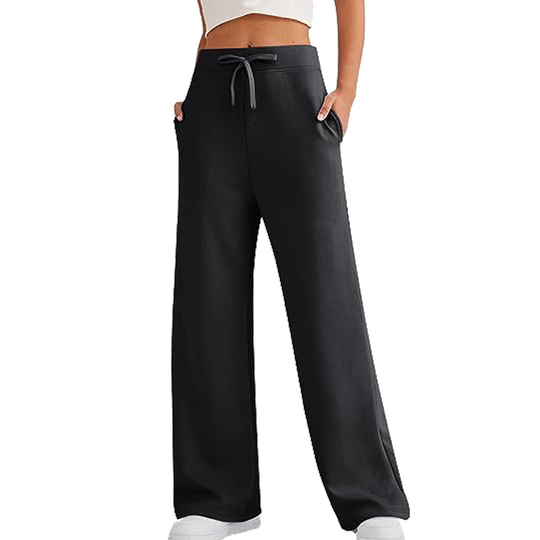 Jogginghosen Damen Weit | Freizeit Hose Mit Kordelzug