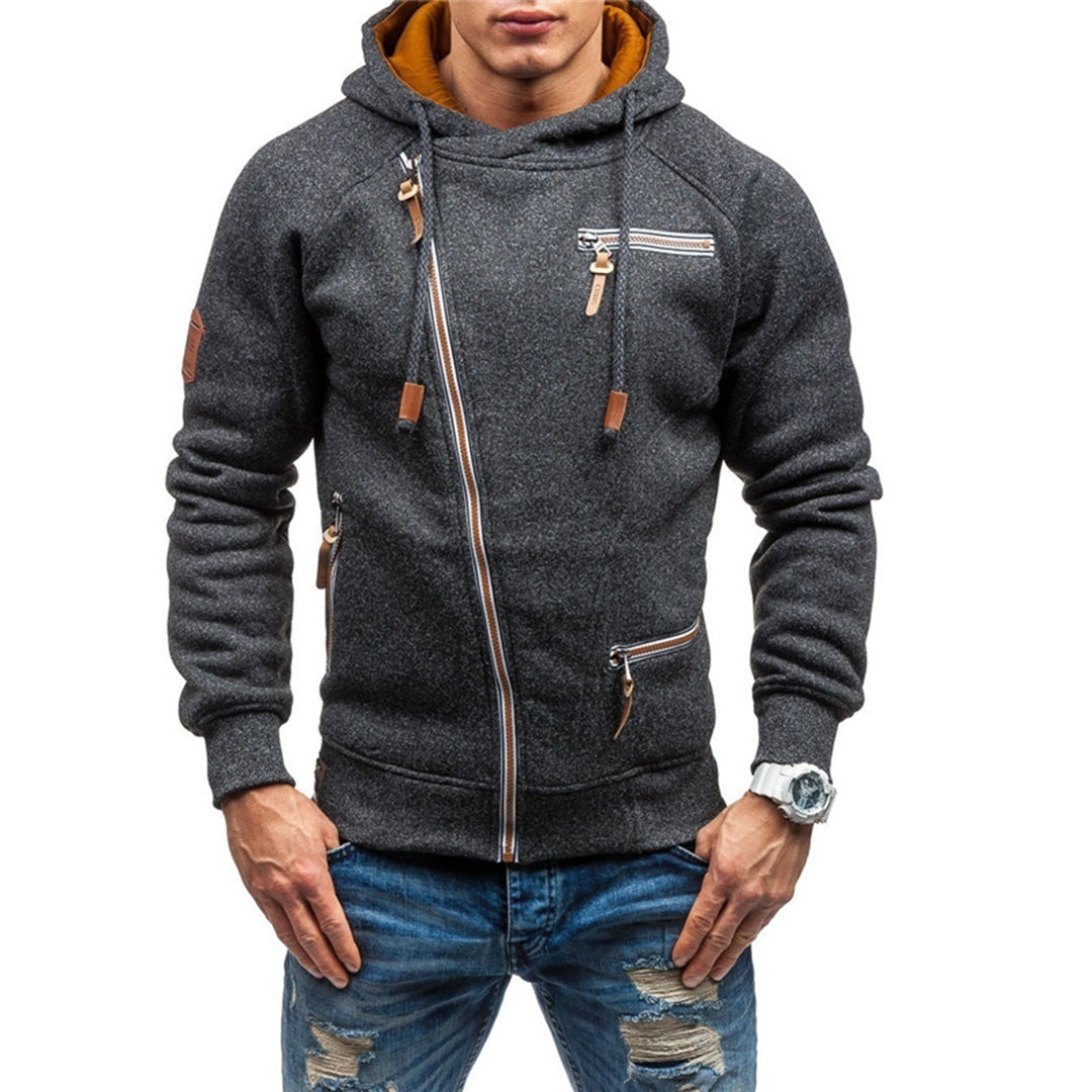 Lässige Kapuzenjacke für Männer