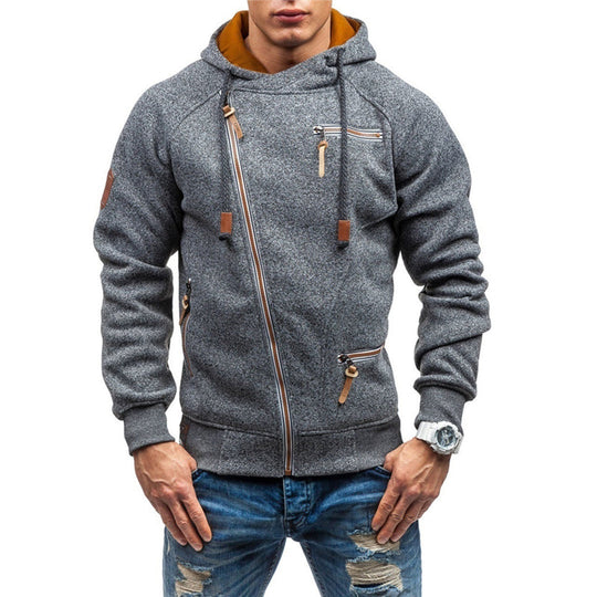 Lässige Kapuzenjacke für Männer