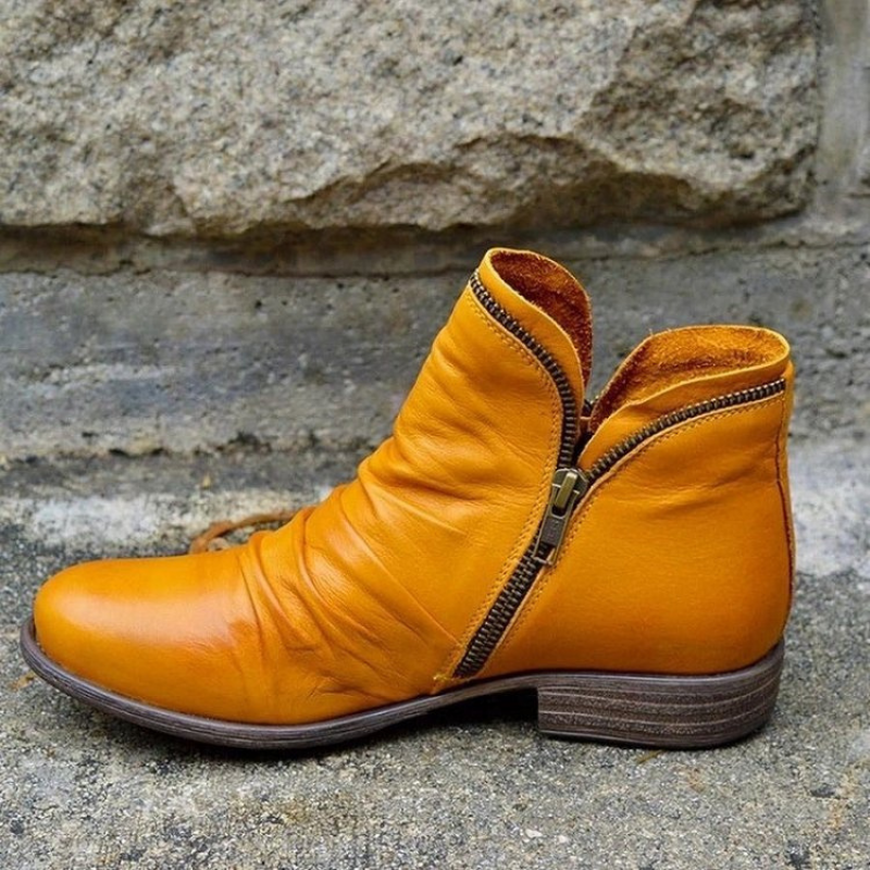 Damen Stiefelette Reißverschluss | Komfort Stützend