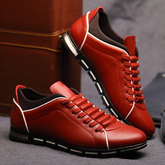 Schnür Aus Leder Sneaker für Herren
