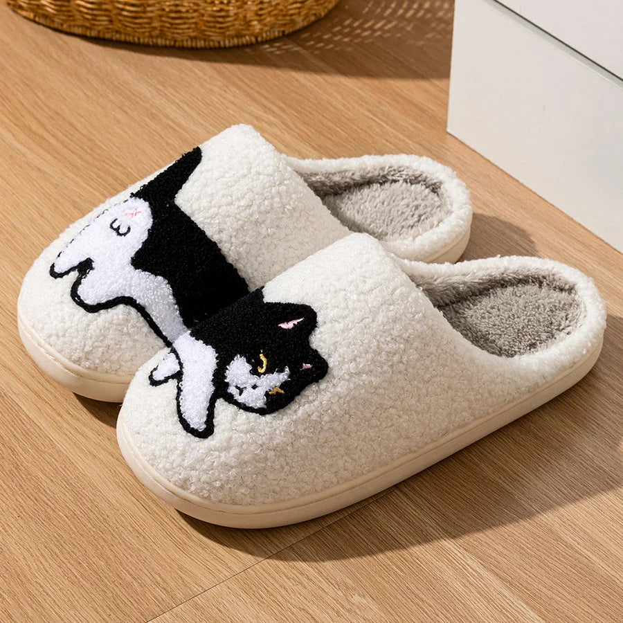 Unisex Lustige Hausschuhe Mit Katze | Gemütlich & Alltagstauglich