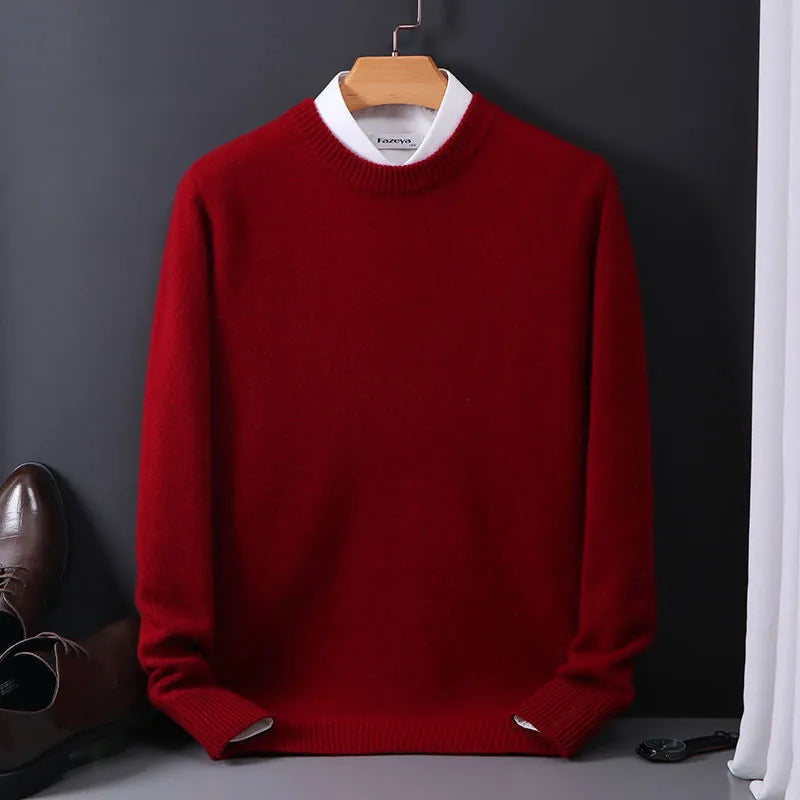 Feinstrick Pullover Herren Langarm | Modern & Hautfreundlich