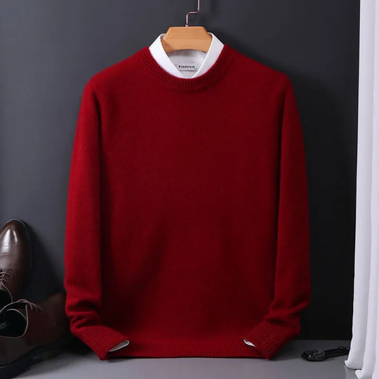 Feinstrick Pullover Herren Langarm | Modern & Hautfreundlich