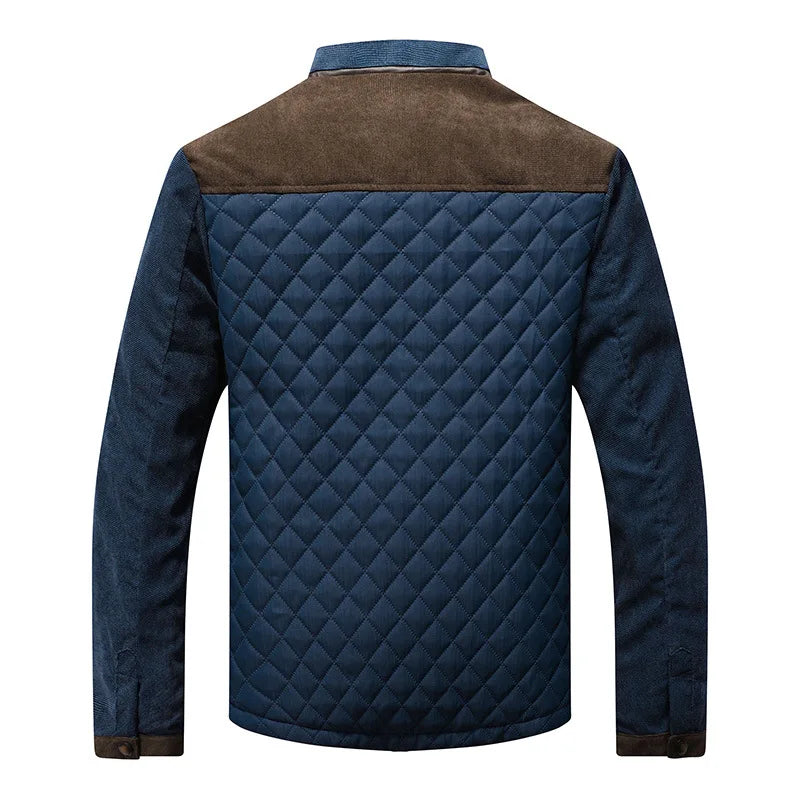 Übergangsjacke Herren Modern | Gesteppte Jacke Leicht Windabweisend