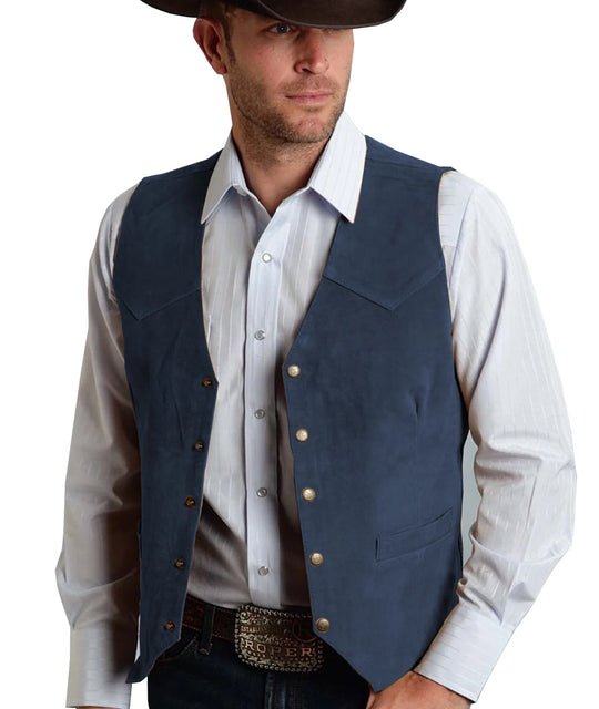 Herren Trachtenhemd | Klassisches Geknöpftes Vest
