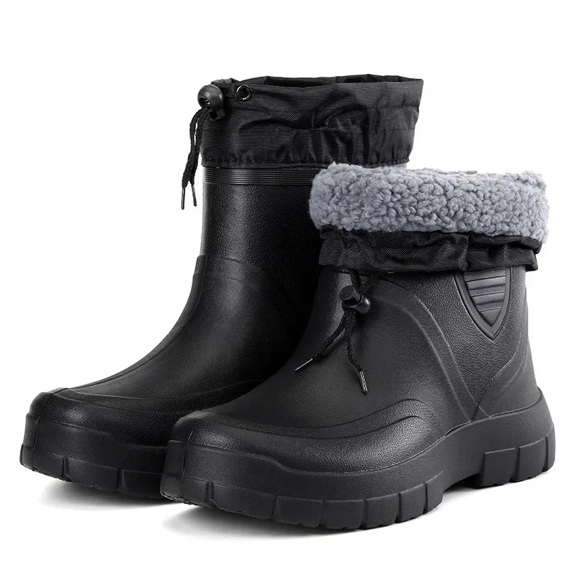 Wintergummistiefel | Umklappbarer Schaft Mit Innenfutter