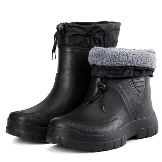 Wintergummistiefel | Umklappbarer Schaft Mit Innenfutter