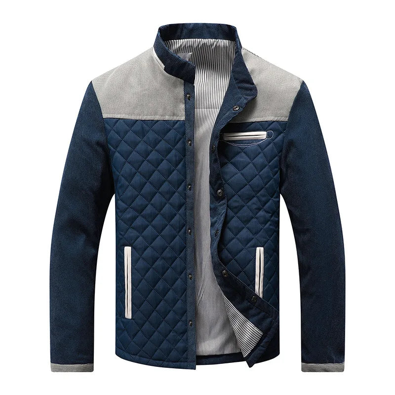 Übergangsjacke Herren Modern | Gesteppte Jacke Leicht Windabweisend