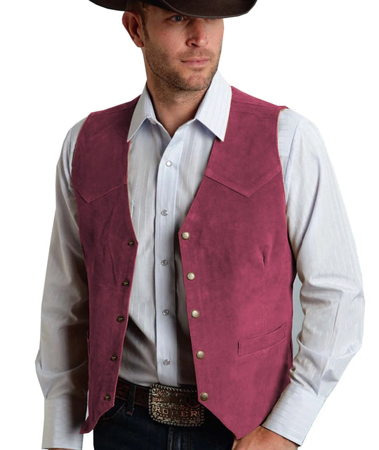 Herren Trachtenhemd | Klassisches Geknöpftes Vest