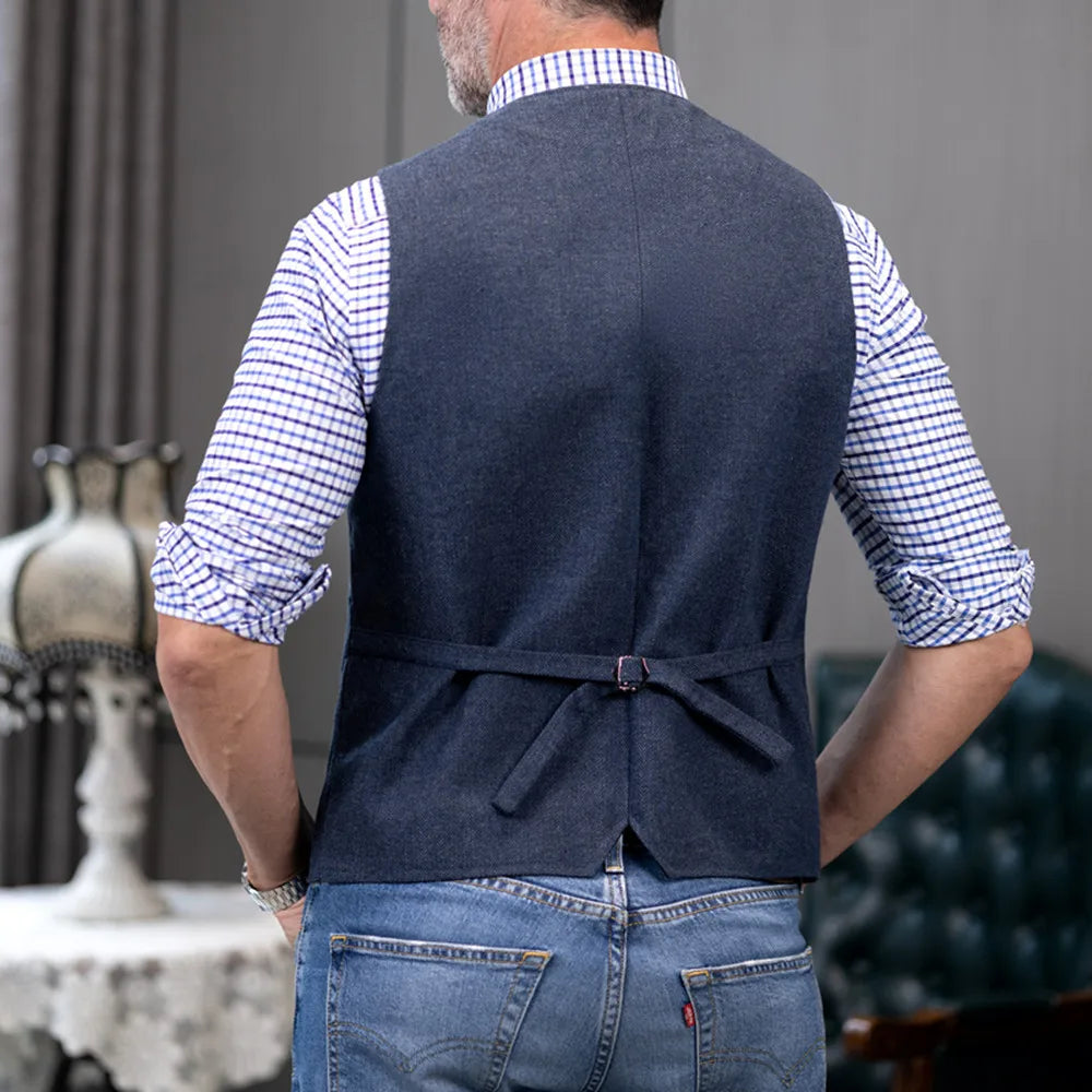 Herren Trachtenhemd | Klassisches Slim Fit Vest