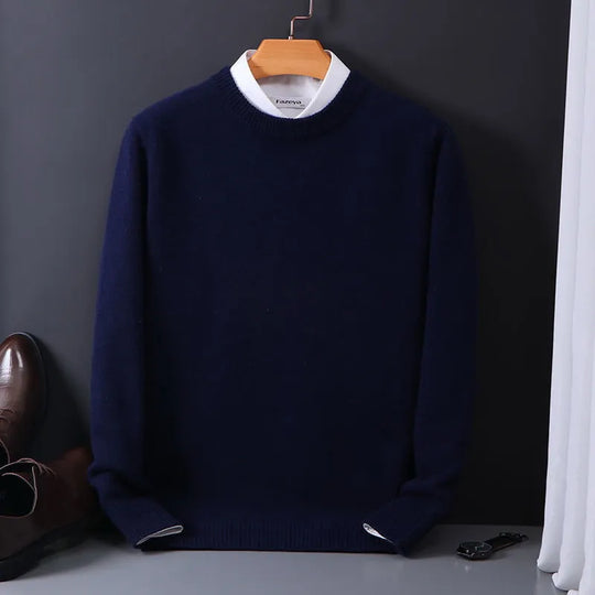Feinstrick Pullover Herren Langarm | Modern & Hautfreundlich