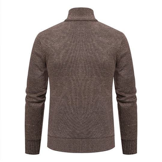 Business Strickjacke mit Reißverschluss für Männer