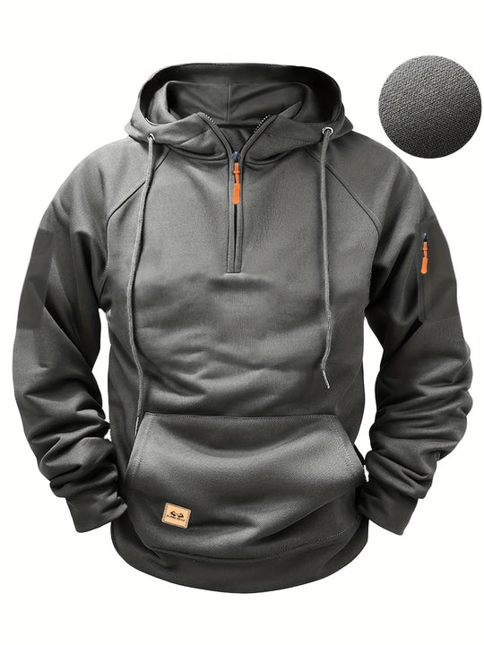 Sportlicher Hoodie Herren Mit Reißverschluss | Herbst & Winter