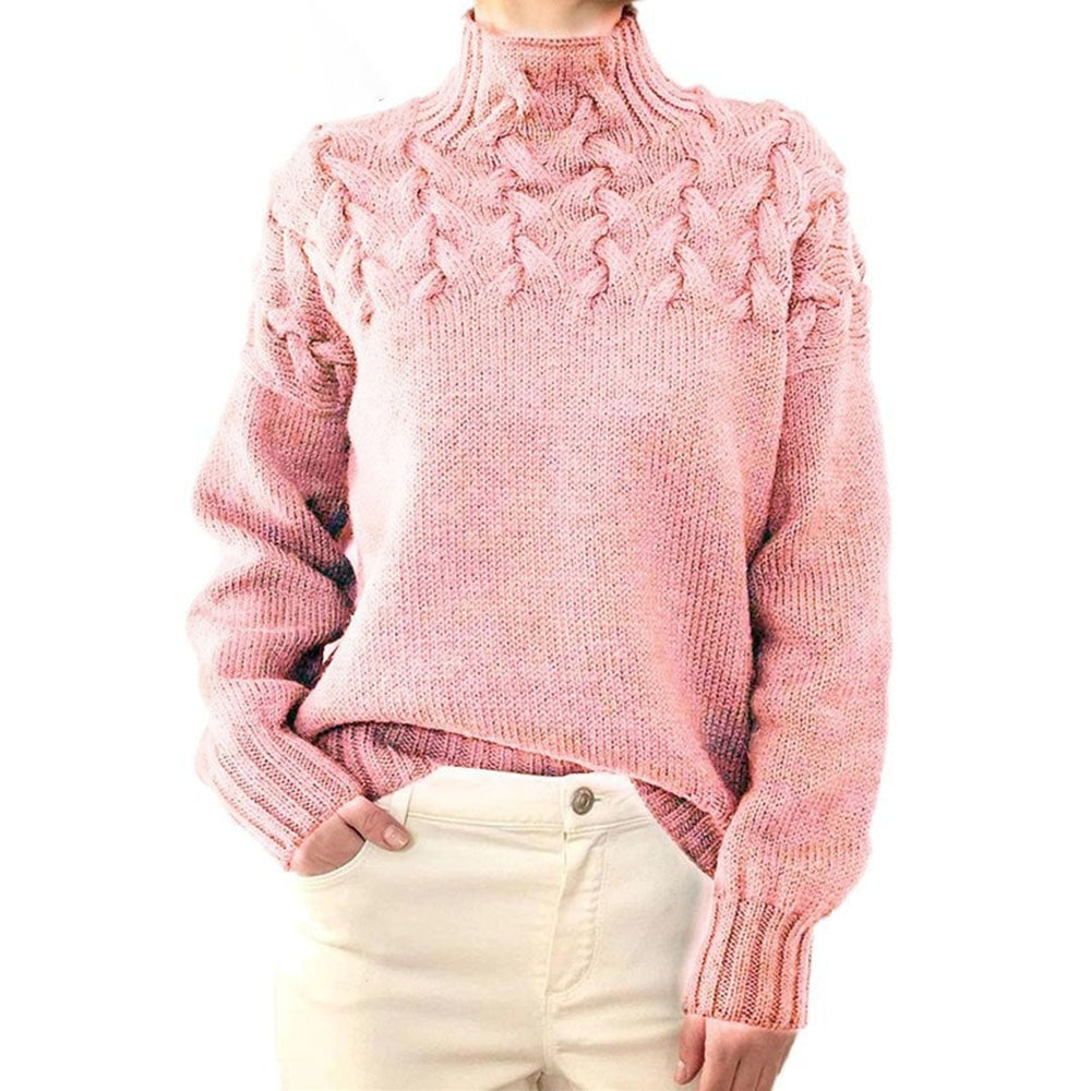Pullover Strick Damen Mit Rollkragen | Bequem & Stilvoll