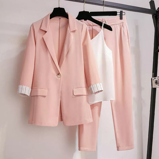 Dreiteiliges Anzug-Set für Frauen
