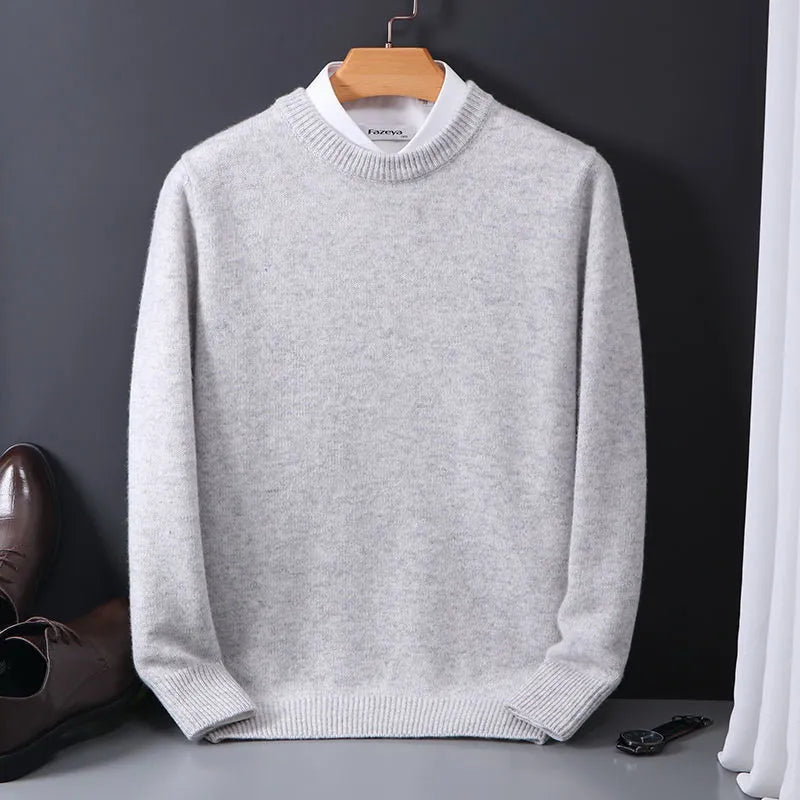 Feinstrick Pullover Herren Langarm | Modern & Hautfreundlich