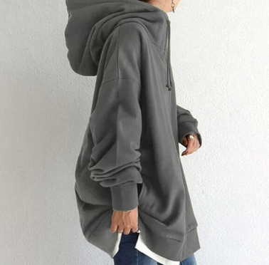 Lässiger Hoodie Damen Mit Kapuze | Oversize Pullover
