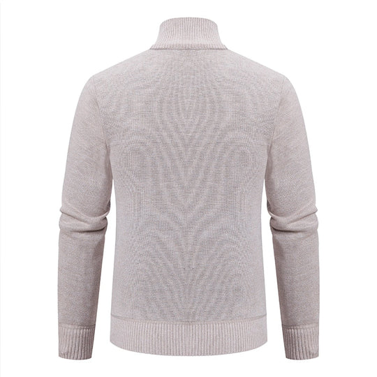 Business Strickjacke mit Reißverschluss für Männer