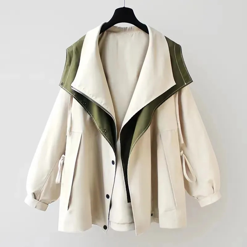 Damen Regenjacke Übergangsjacke Modisch | Leicht & Alltagstauglich