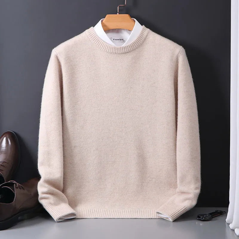 Feinstrick Pullover Herren Langarm | Modern & Hautfreundlich