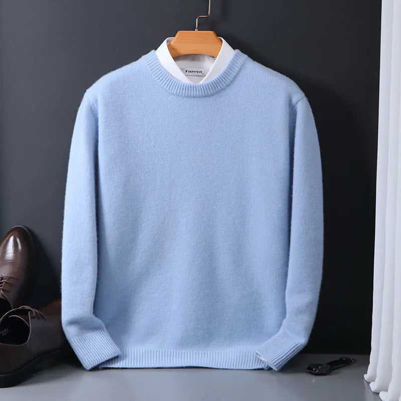 Feinstrick Pullover Herren Langarm | Modern & Hautfreundlich
