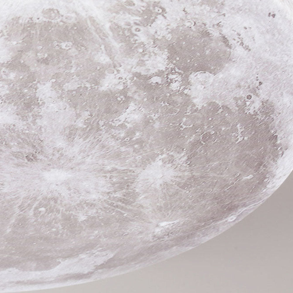 Deckenleuchte Rund Mond & Erde Design | Oberfläche Montage