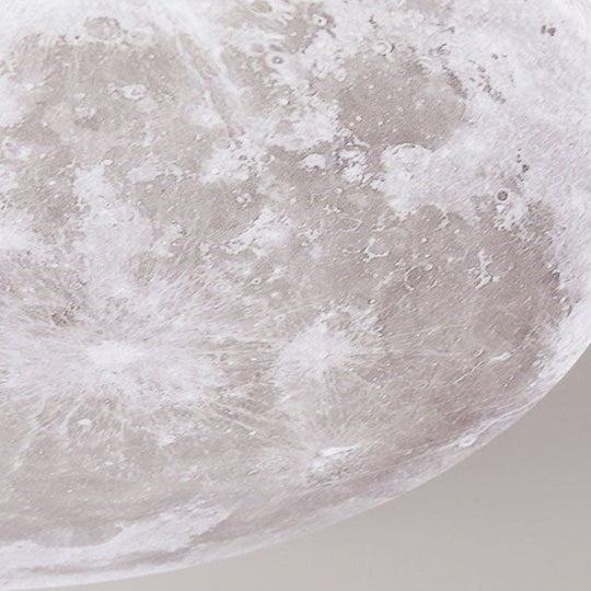 Deckenleuchte Rund Mond & Erde Design | Oberfläche Montage