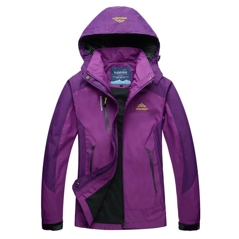 Damen Regenjacke Outdoorjacke Wasserdicht | Warm & Funktional