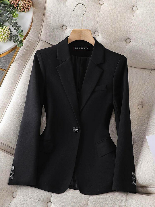 Damen Blazer Einreihig Tailliert | Modern Büro Alltag
