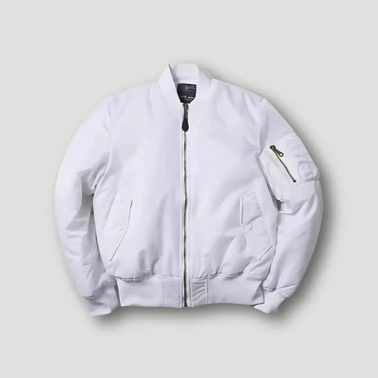 Bomberjacke mit Reissverschluss und Taschen für Männer