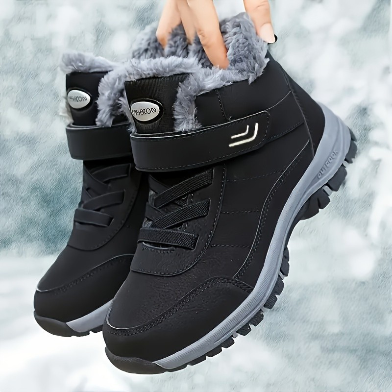 Winterschuhe Unisex Stiefel | Knöchelhoch mit Seitlichem Riemen