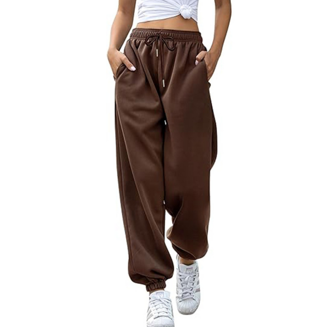 Jogginghosen Damen Baggy | Weite Hose Mit Bündchen