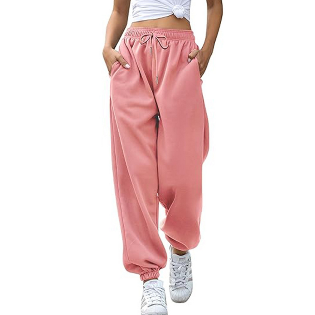 Jogginghosen Damen Baggy | Weite Hose Mit Bündchen