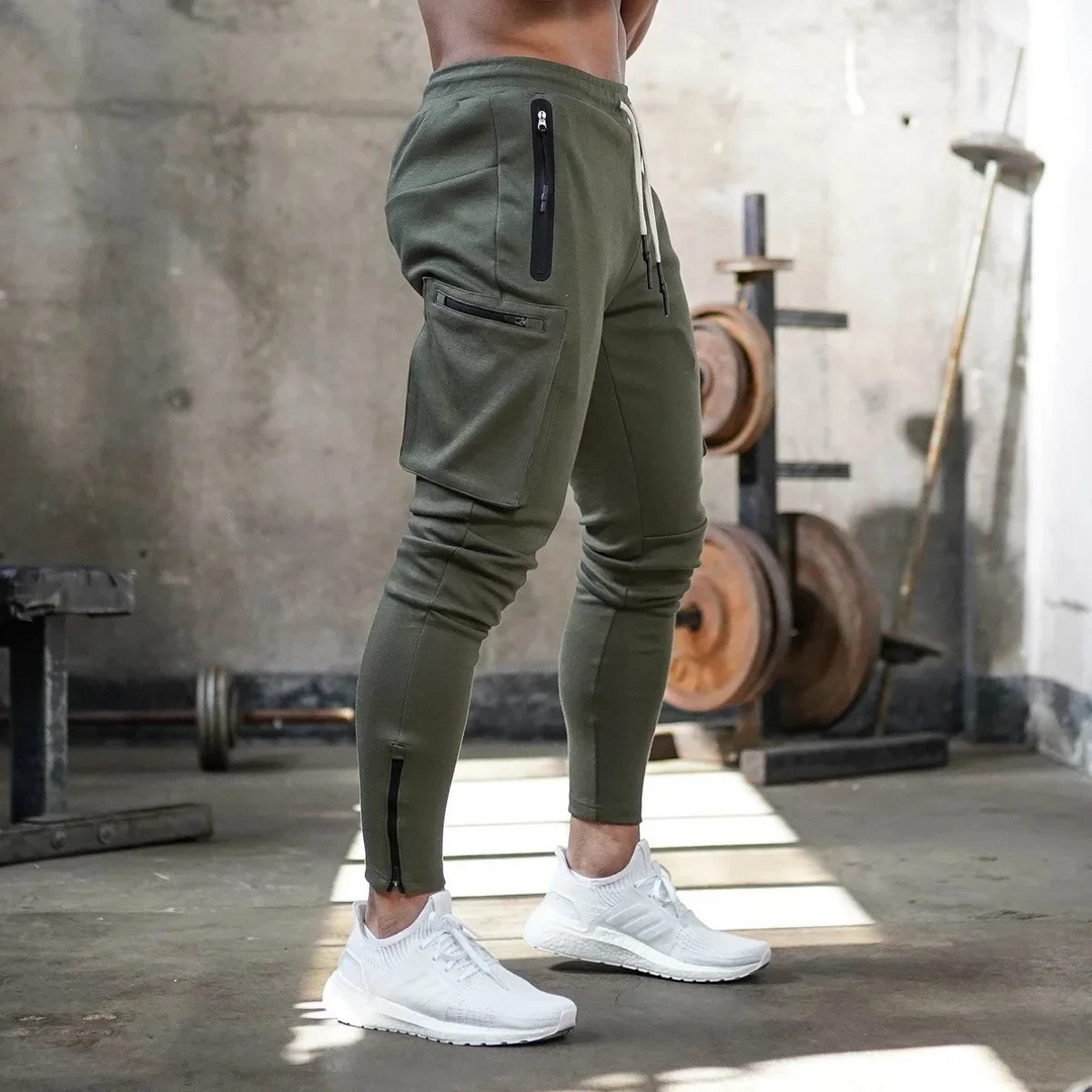 Jogginghosen Herren Camouflage | Sporthose Mit Reißverschluss
