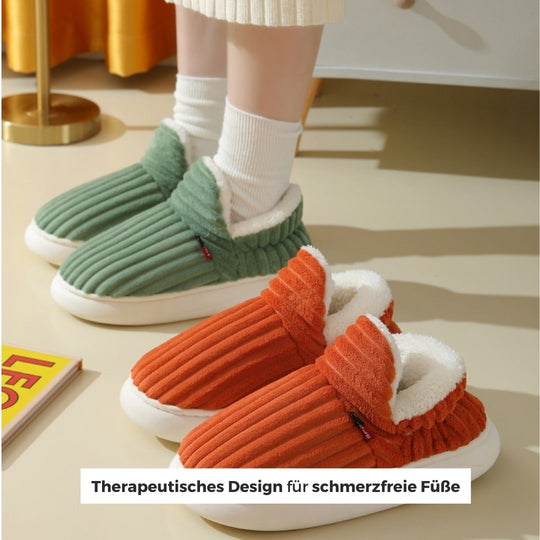Warme Hausschuhe Rutschfest Unisex | Gefüttert & Alltagstauglich