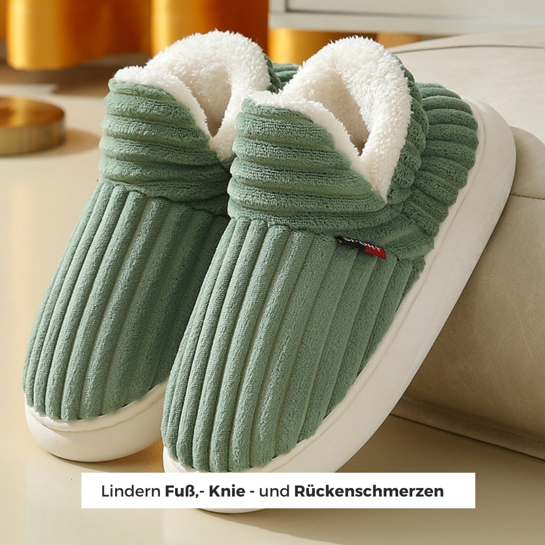 Warme Hausschuhe Rutschfest Unisex | Gefüttert & Alltagstauglich