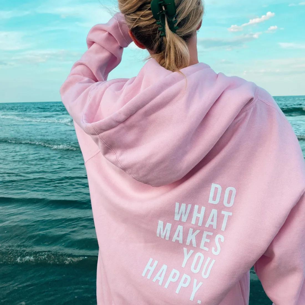 Casual Kapuzenpullover Damen Mit Print | Oversize Stil