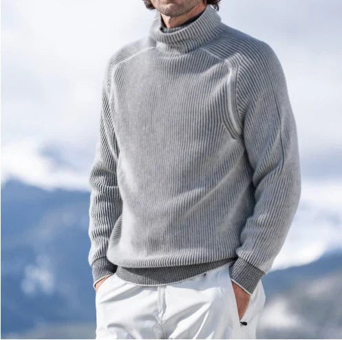 Rollkragenpullover Herren Elegant | Winter Style