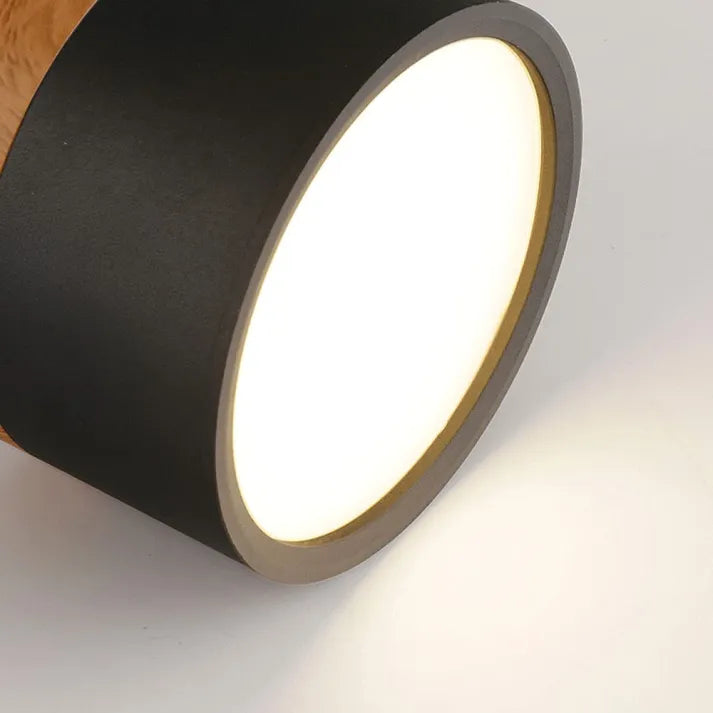 Minimalistische LED Deckenleuchte | Zylindrische Form
