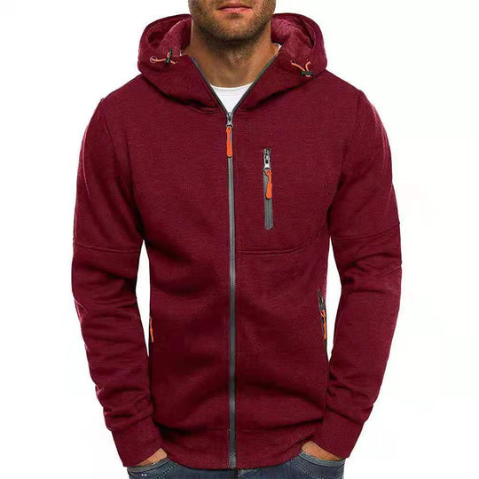 Strickjacke Für Herren Mit Kapuze | Funktionaler Outdoor-Stil