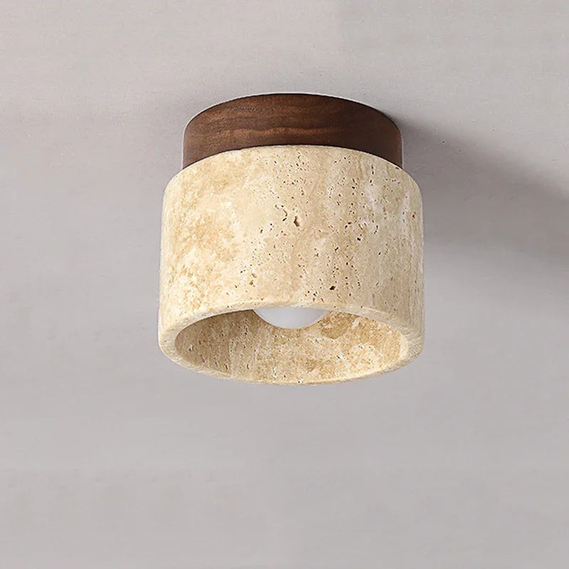 Japanisch Minimalistische Deckenleuchte | Rund Design