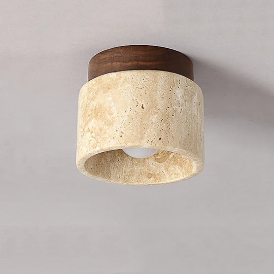 Japanisch Minimalistische Deckenleuchte | Rund Design