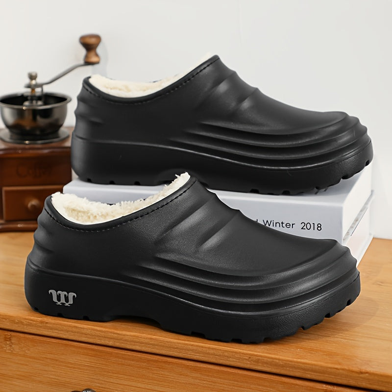 Winterschuhe Herren | Slip On Clogs mit Isolierung